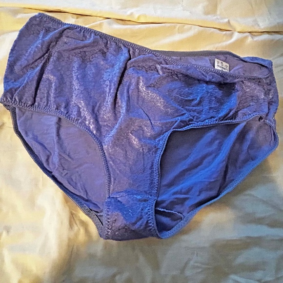 BRIEFS, TWO, NYLON LYCRA, PURPLE, SIZE 4X, ADDITION ELLE, TAGS ON, NEW NEVER WOR - Picture 5 of 6